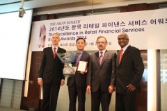 The Korea Retail Financial Services Awards 2014 - Shinhan Card